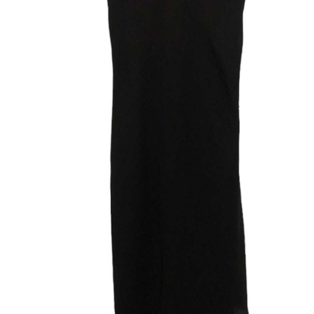 Vintage Onyx Nite Black Evening Cocktail Maxi Dre… - image 1