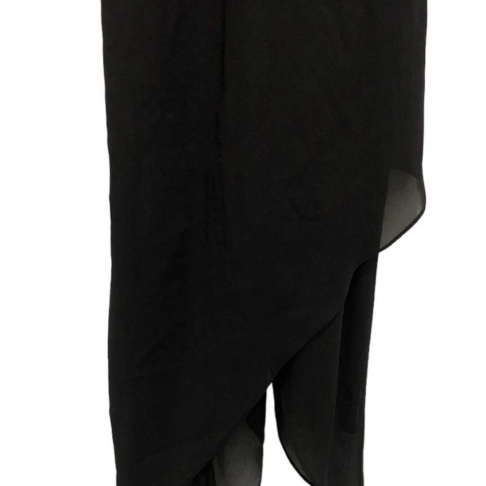 Vintage Onyx Nite Black Evening Cocktail Maxi Dre… - image 2