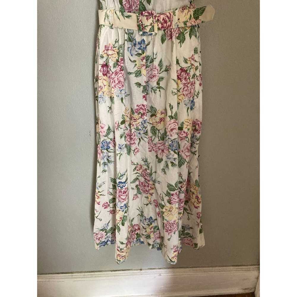 Vintage floral summer dress, Liz Claiborne Lizwea… - image 2