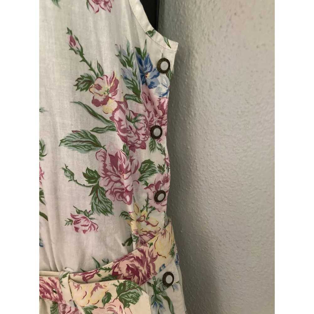 Vintage floral summer dress, Liz Claiborne Lizwea… - image 3