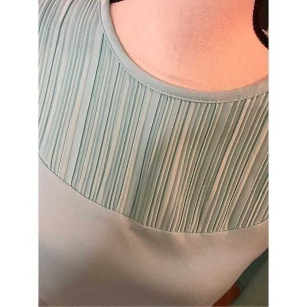 Vtg 80s Lady Blair Pleated Neck Secretary/House D… - image 4