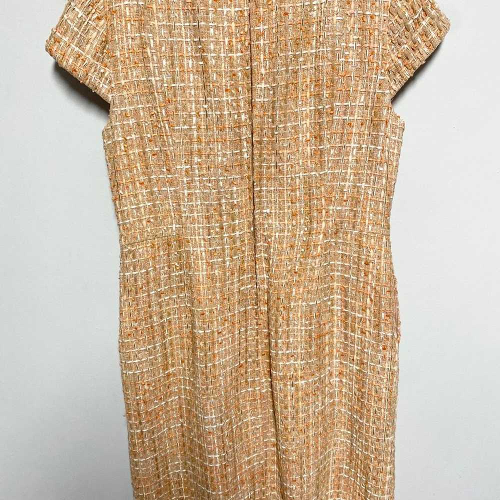 Kay Unger Tweed Silk Blend Dress. Sz: 12 - image 6