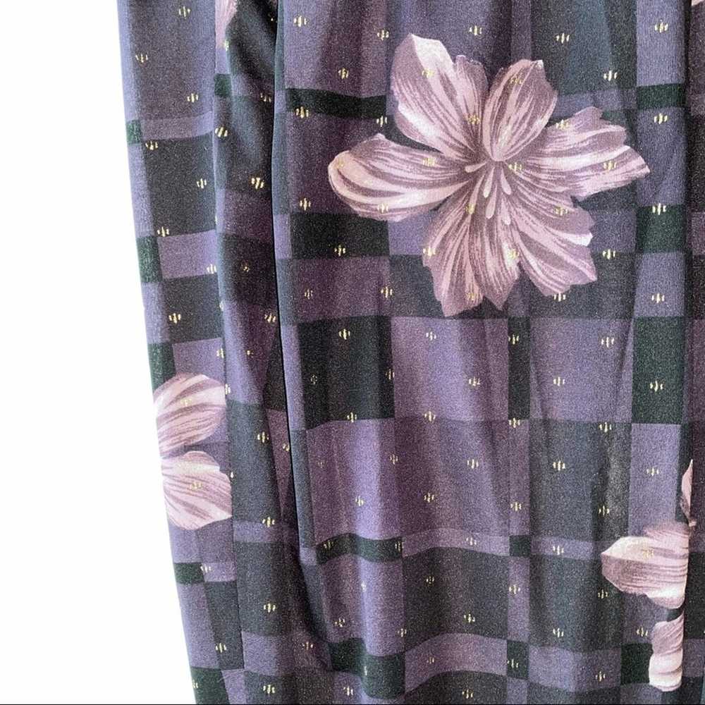 Vintage German Floral Cottage Maxi Dress - image 4