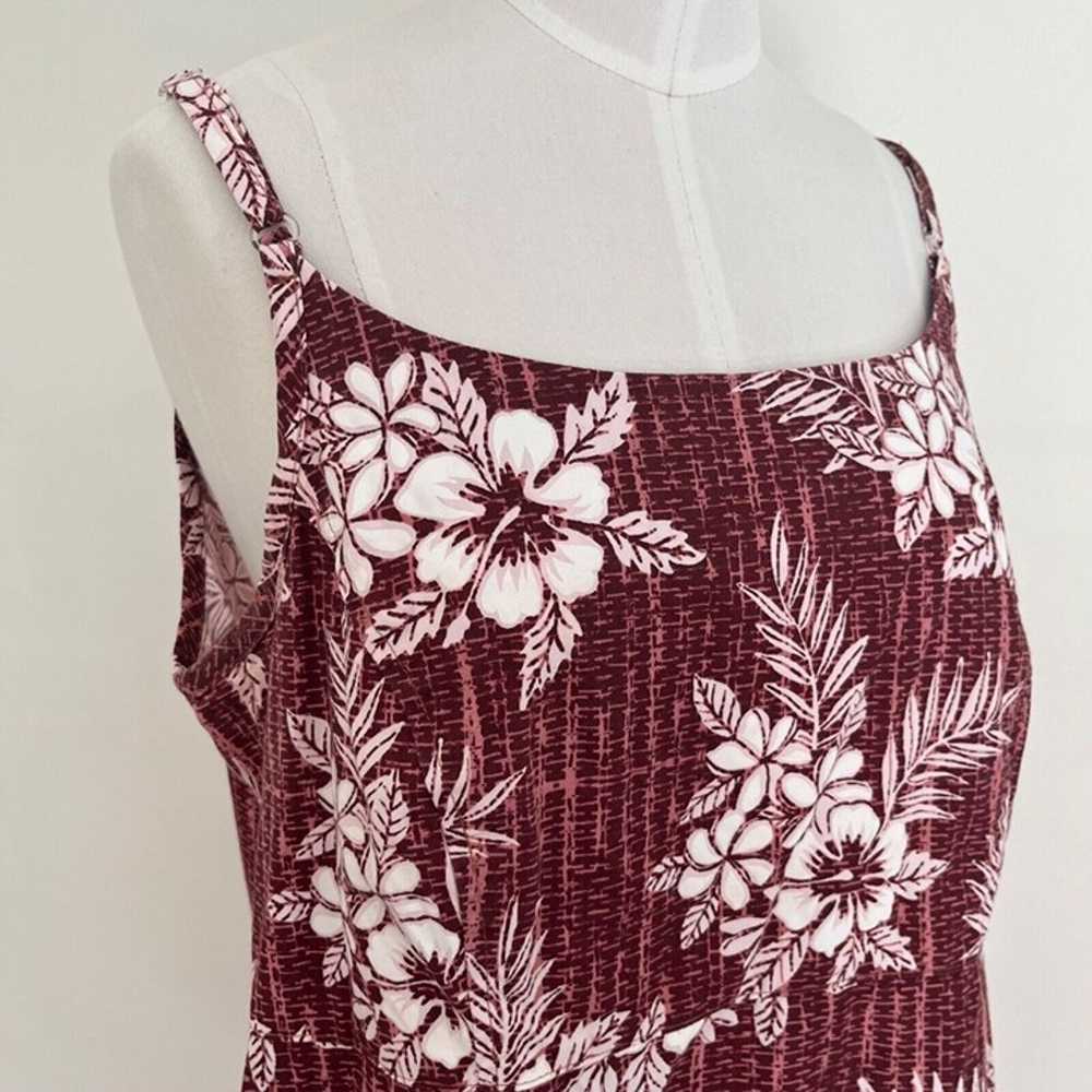 HILO HATTIE Dress Vintage Hawaiian Spaghetti Stra… - image 3