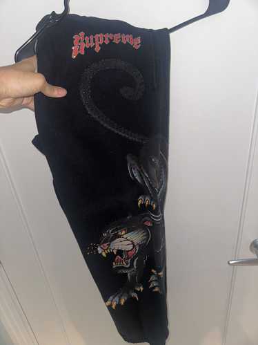 Ed Hardy × Supreme Supreme Panther sweatpants