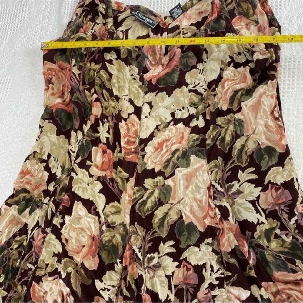 Nostalgia Floral Cottagecore Flowy Dress (M) - image 7