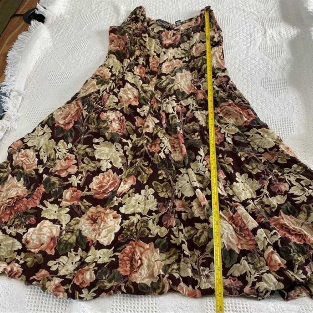 Nostalgia Floral Cottagecore Flowy Dress (M) - image 8