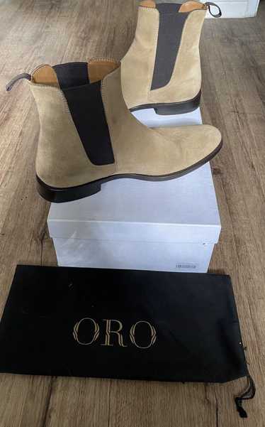 Oro Los Angeles ORO The Taupe Chelsea Boot