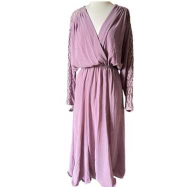 Vintage Spencer Alexis Purple Maxi ankle Dress - image 1