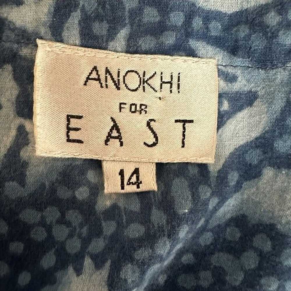 East Anokhi Dress Womens 14 Indian Block Print Bl… - image 4