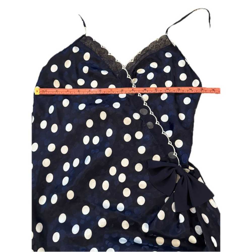 Valentino Intimo, Polka Dot Slip Dress, Large - image 4