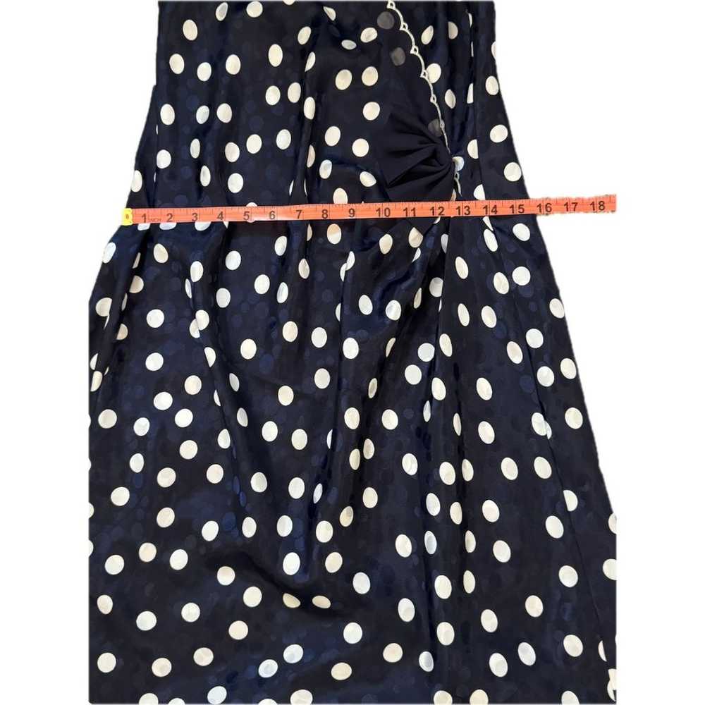 Valentino Intimo, Polka Dot Slip Dress, Large - image 5