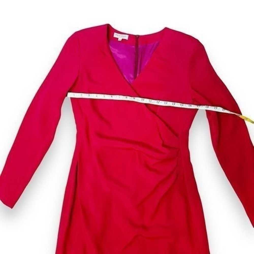 Vintage Giorgio Armani Collection Magenta Drape S… - image 10