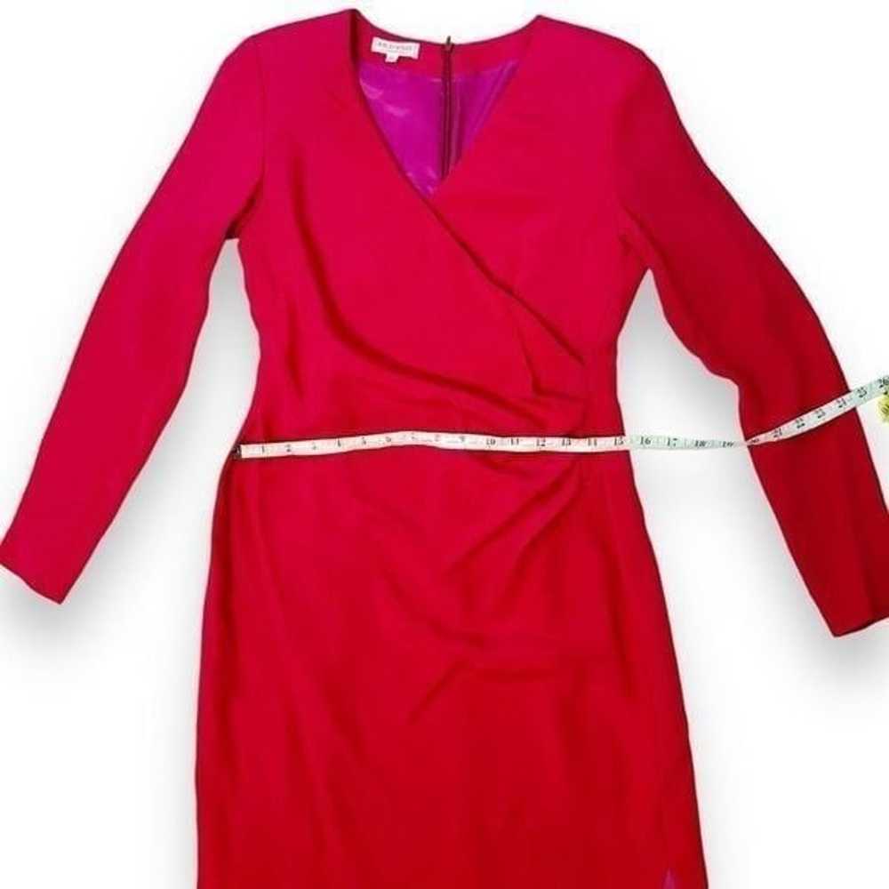 Vintage Giorgio Armani Collection Magenta Drape S… - image 11