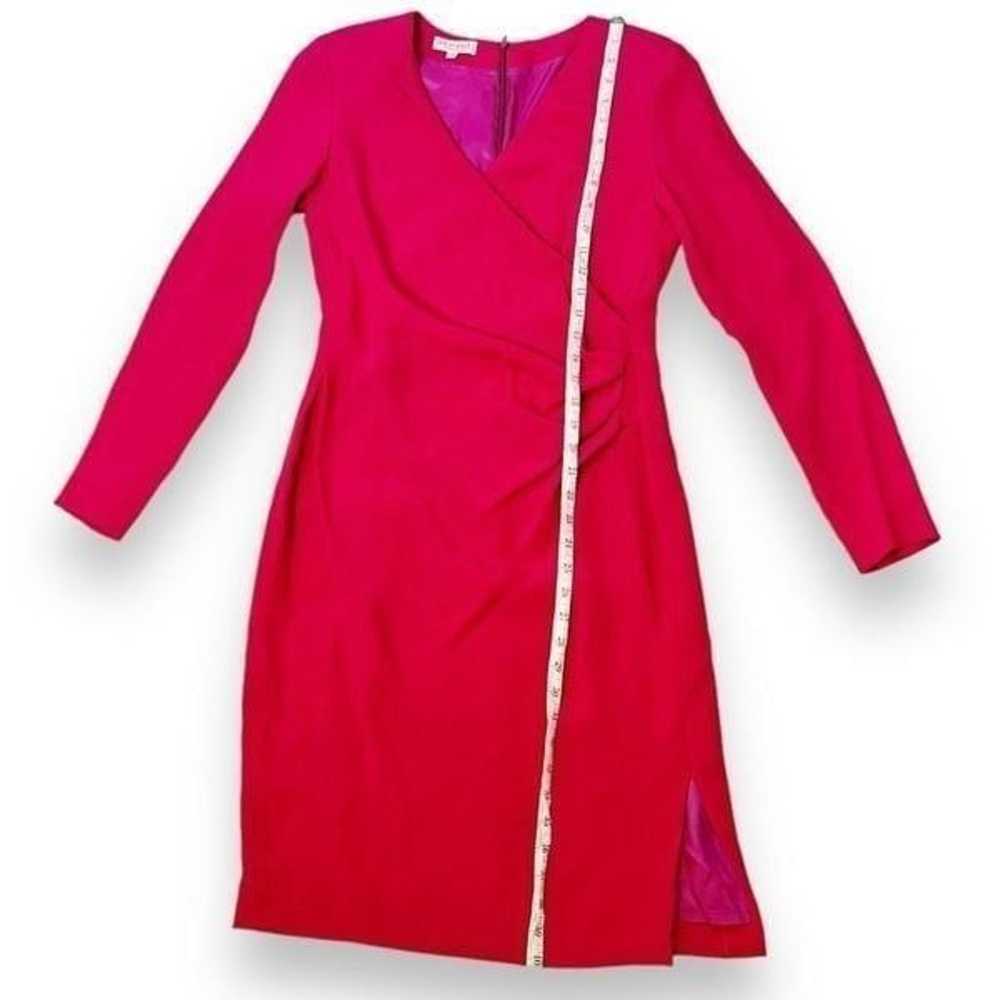 Vintage Giorgio Armani Collection Magenta Drape S… - image 12