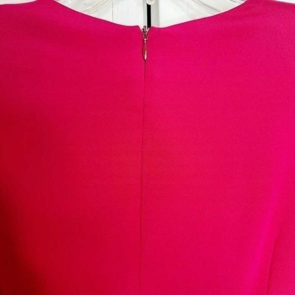 Vintage Giorgio Armani Collection Magenta Drape S… - image 8