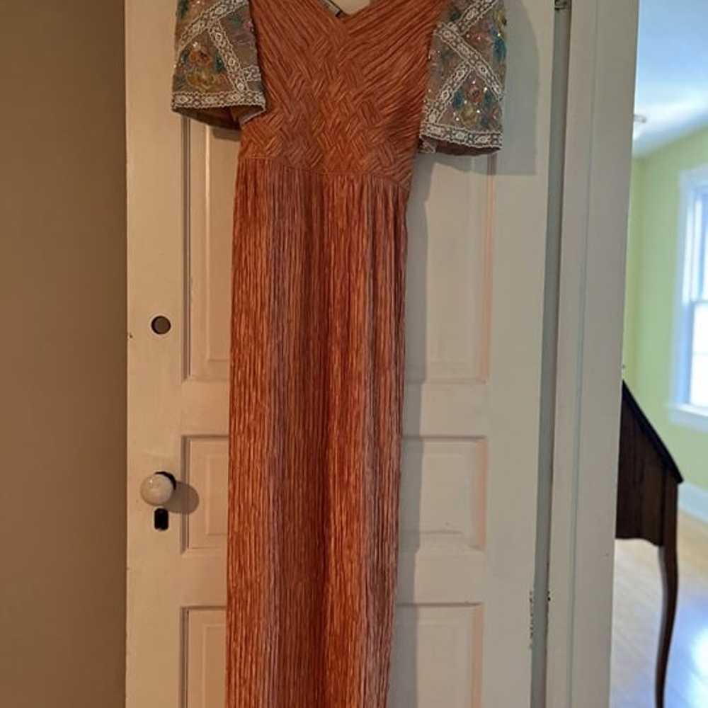 Vintage Mary McFadden Couture Beaded Evening Dres… - image 10