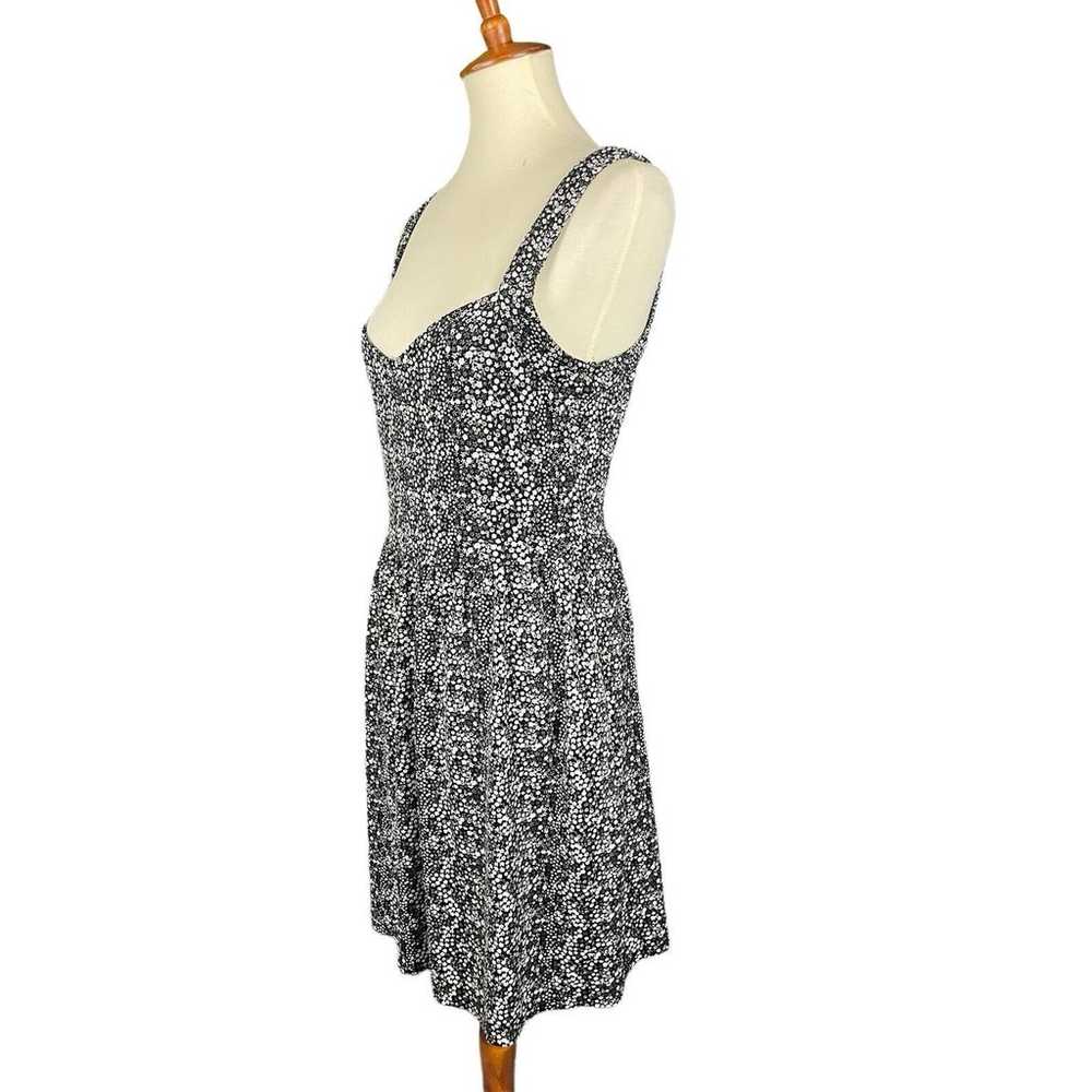 BeBop Dress Women's XL Floral A-Line Black Sleeve… - image 3