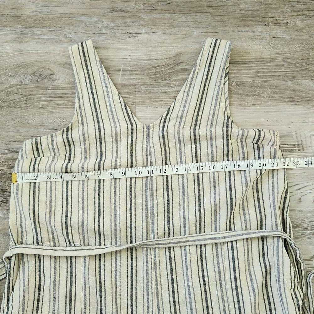 Sonoma Romper Jumpsuit Extra Large Belted Striped - image 4