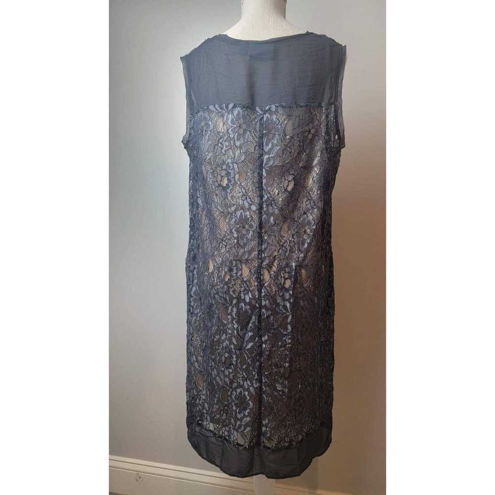 Simply Vera Wang Lace Overlay Dress Ladies XL Nav… - image 3