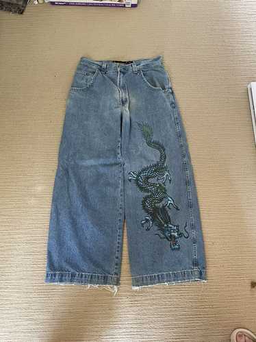 Jnco Rare JNCO dragon denim jeans