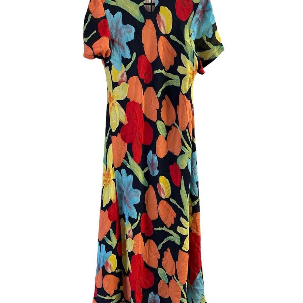 Floral midi dress - image 5