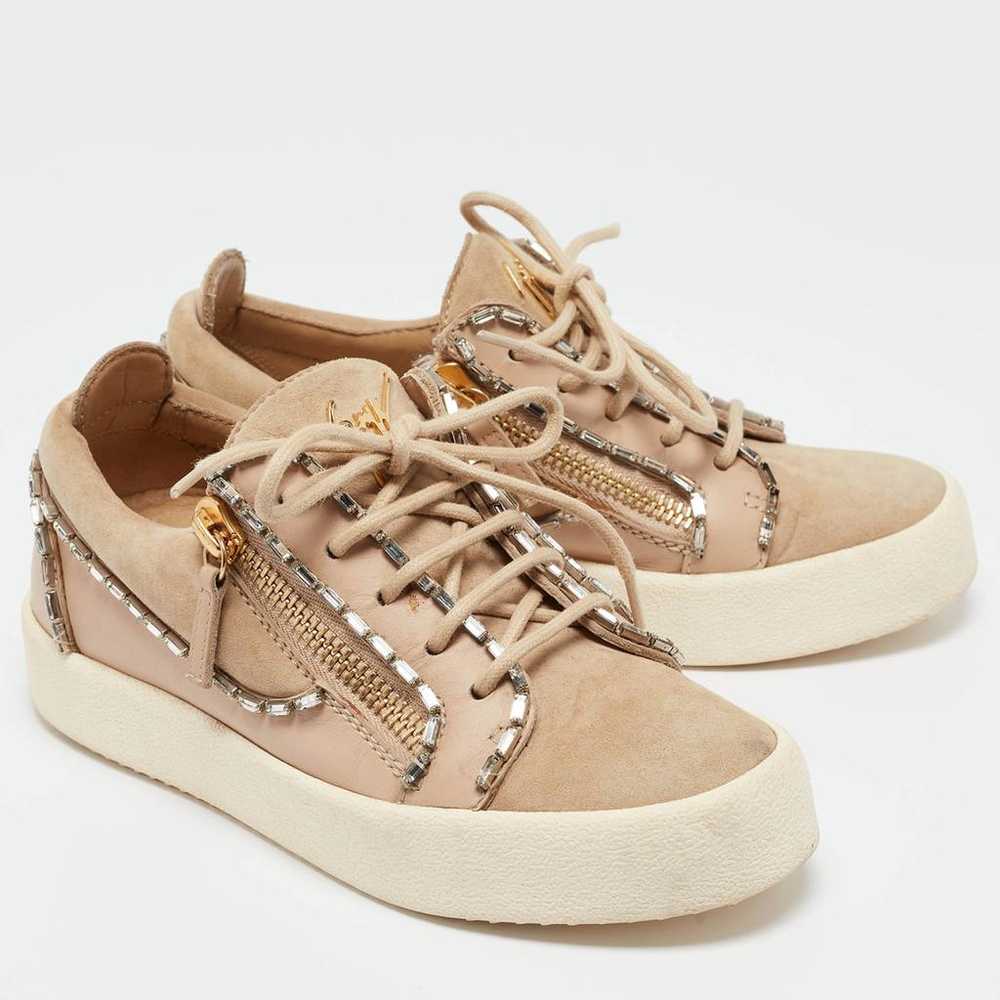 Giuseppe Zanotti Leather trainers - image 3