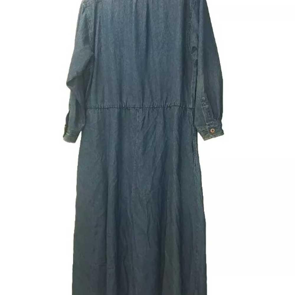 Vintage Lagenlook Maxi Dress Woman Plus 16W Modes… - image 3