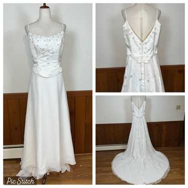 Pretty Vintage Y2K Eden Bridals Chiffon Wedding Go