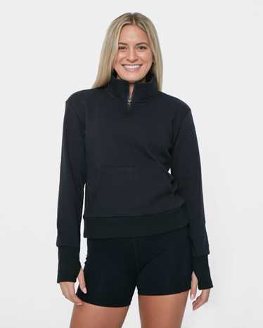 Senita Athletics Hailey Classic Half Zip - Black