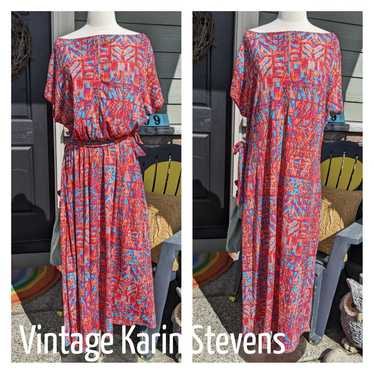 Vintage Karin Stevens Maxi dress - image 1