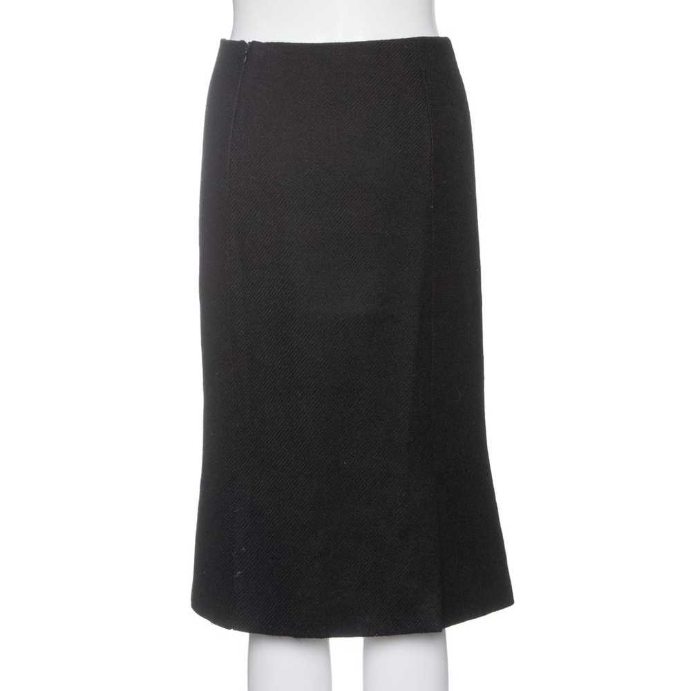 Prada Wool mid-length skirt - image 2