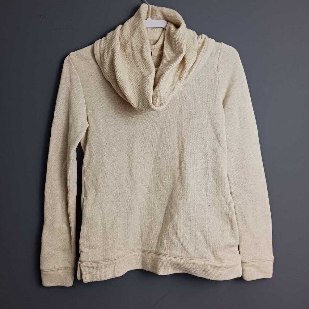 J Crew Mercantile Sweater X-Small Beige Wool Blen… - image 4