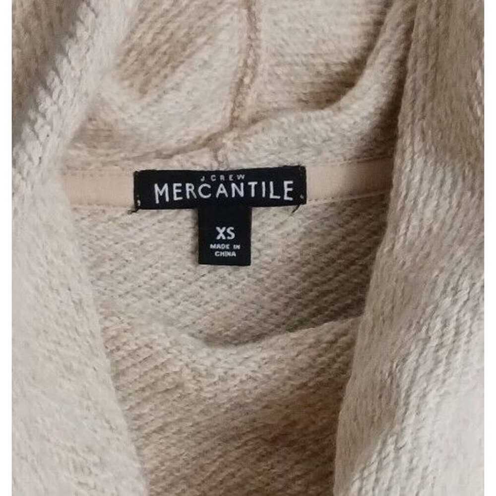 J Crew Mercantile Sweater X-Small Beige Wool Blen… - image 5