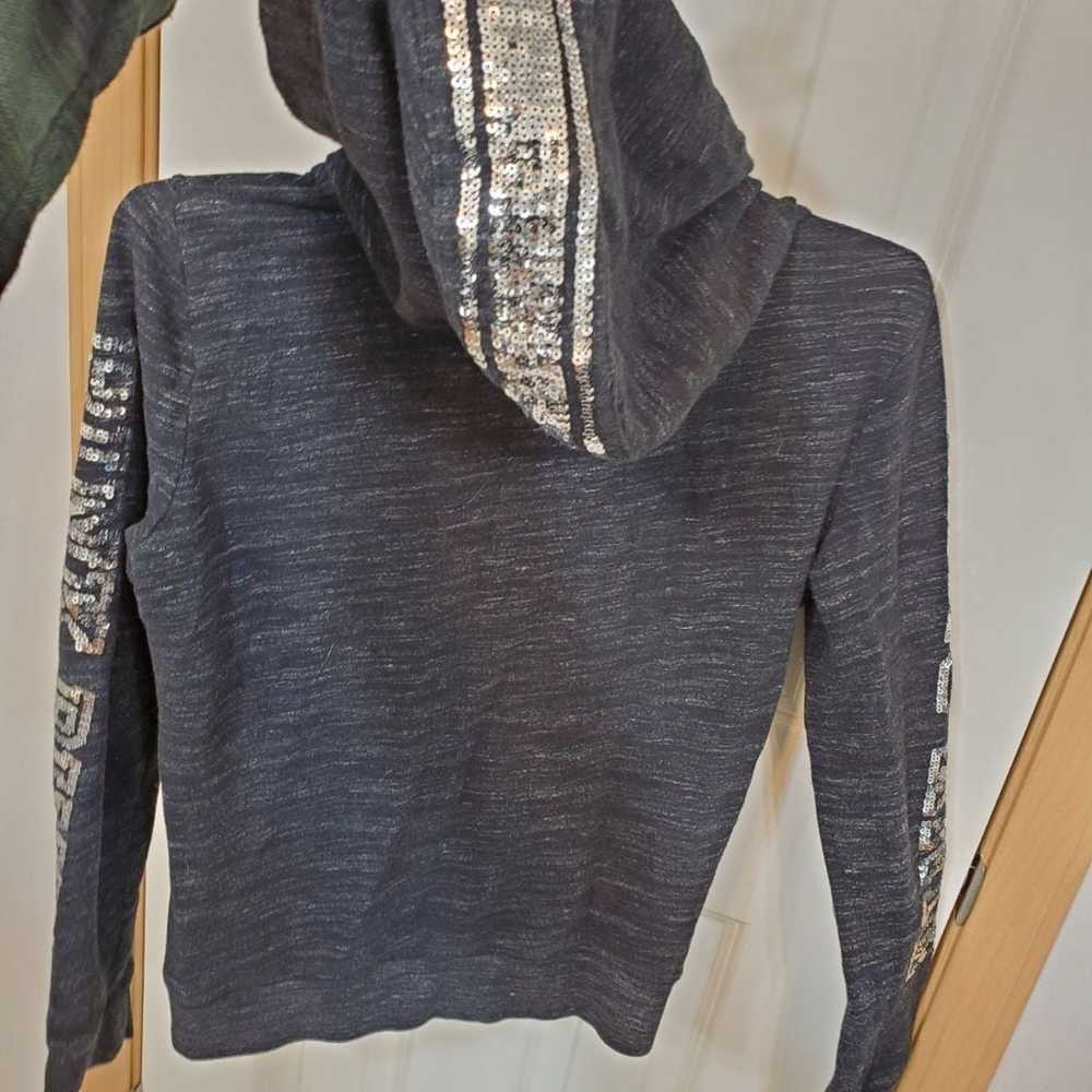 VS PINK Grey Sequin Hoodie - image 3