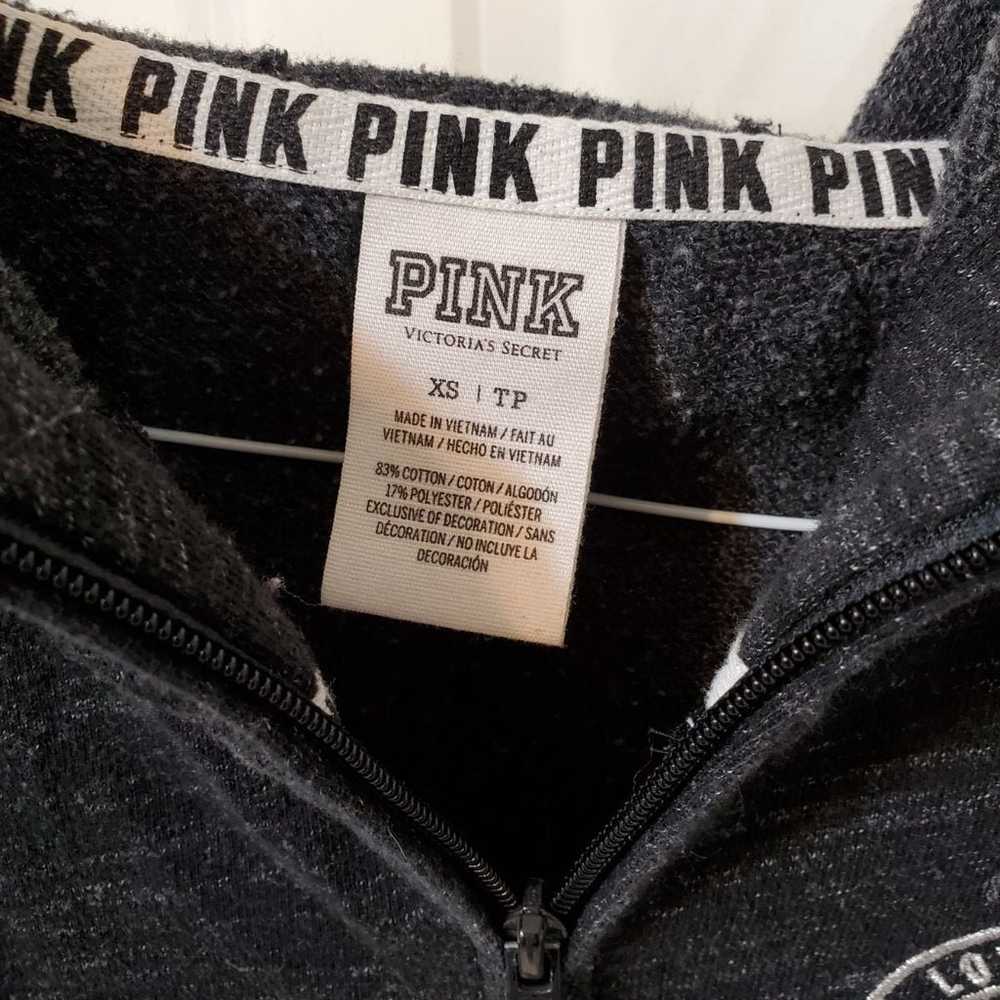 VS PINK Grey Sequin Hoodie - image 5