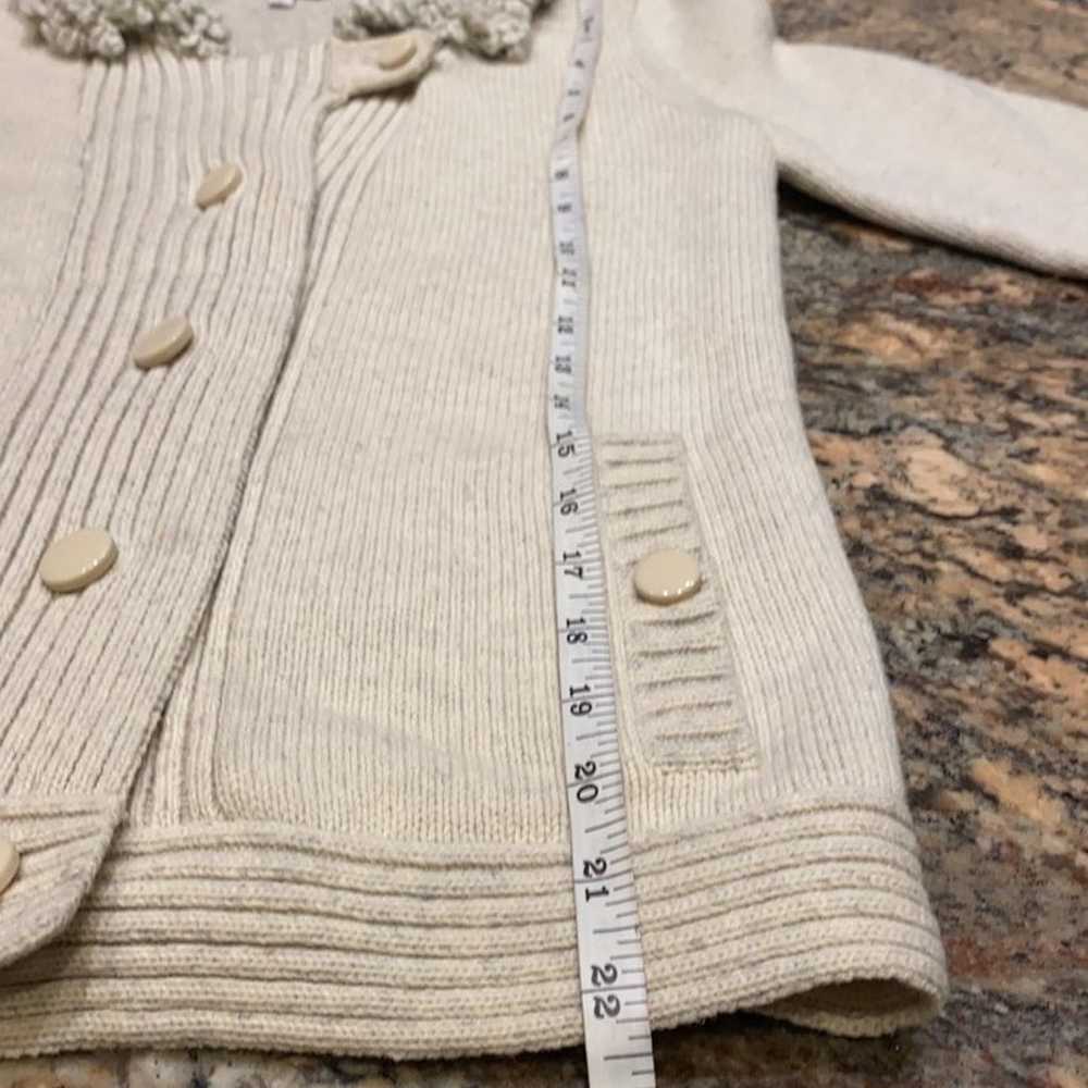 Vintage Gap 100% wool button up Sweater Cardigan - image 9