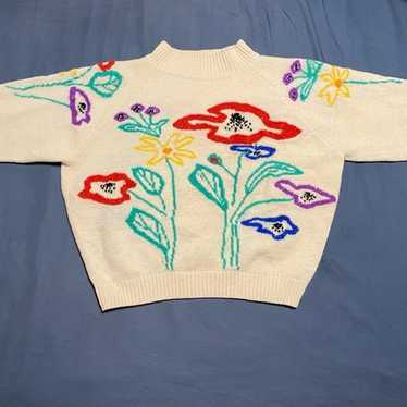 Laura Aponte S.R.L. Wool Sweater Vintage - image 1