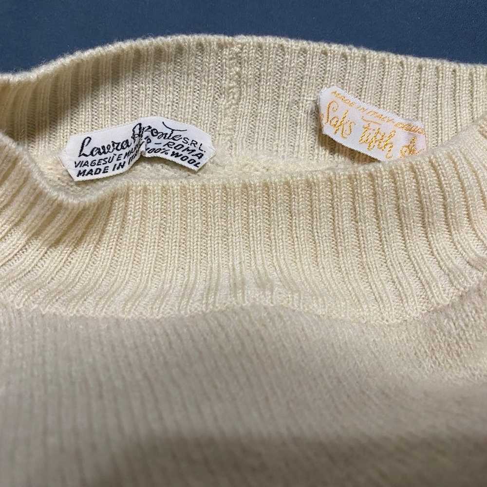 Laura Aponte S.R.L. Wool Sweater Vintage - image 4