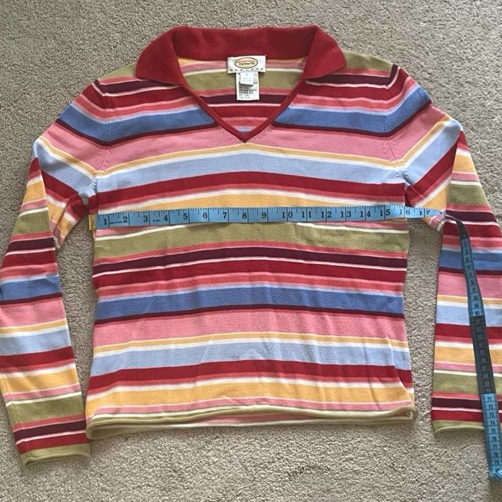 Vintage Colorful Talbots Petites Sweater - image 5