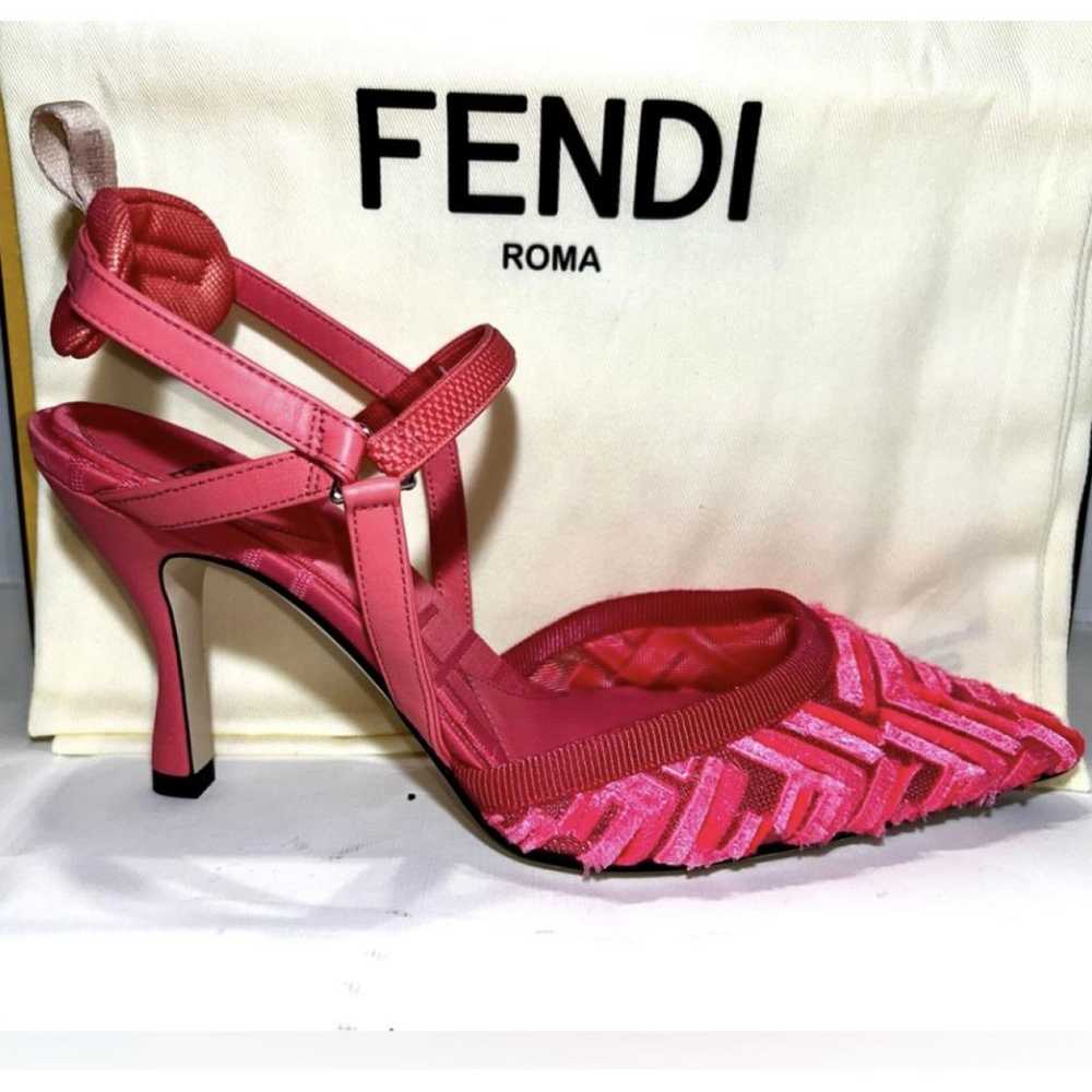 Fendi Colibri leather heels - image 3