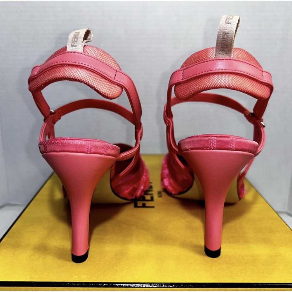 Fendi Colibri leather heels - image 6