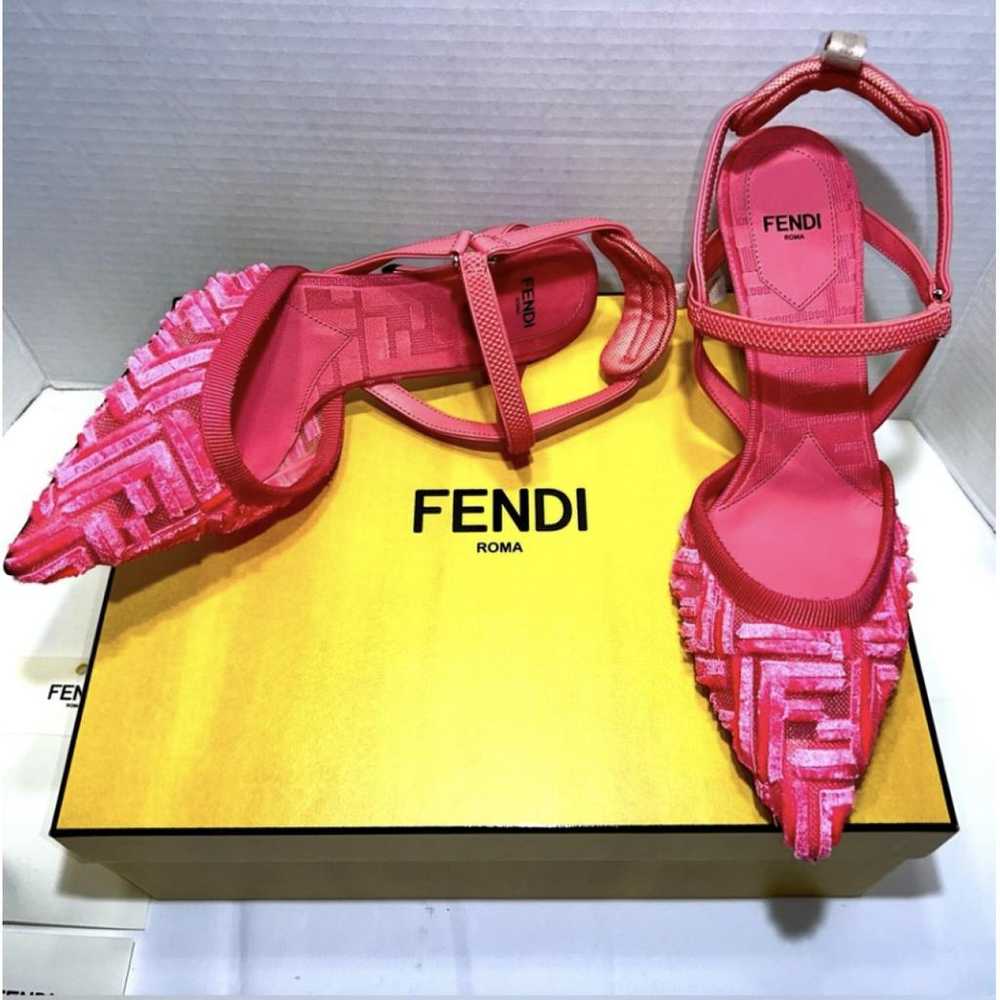 Fendi Colibri leather heels - image 7