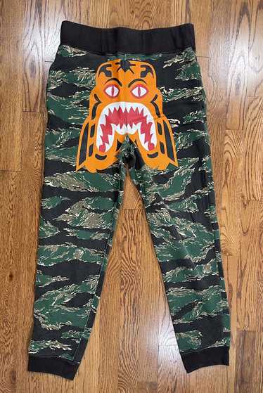 Bape Tiger Camo Tiger Sweat Pants