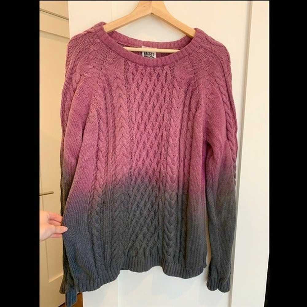 Ragged Priest Cableknit Sweater MSRP$328 - image 1