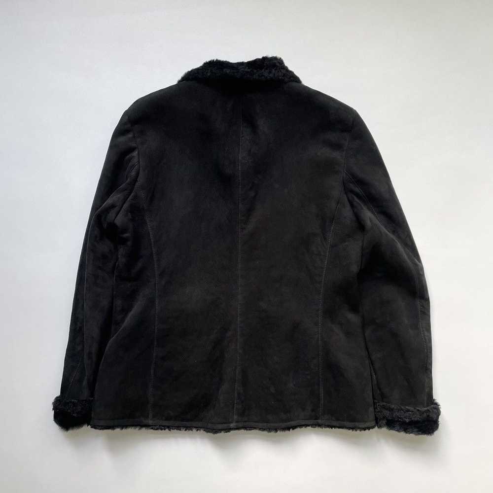 Jil Sander × Raf Simons Sample Black Shearling Ja… - image 11