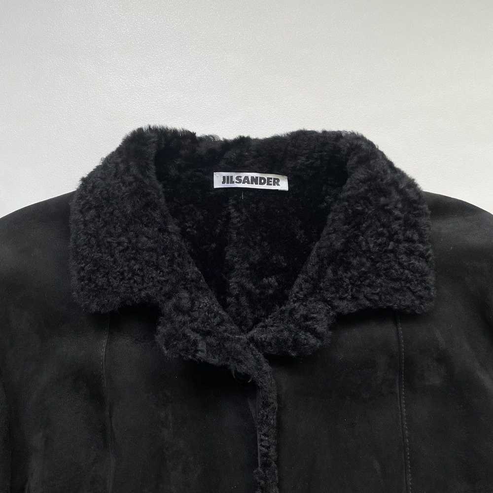 Jil Sander × Raf Simons Sample Black Shearling Ja… - image 3