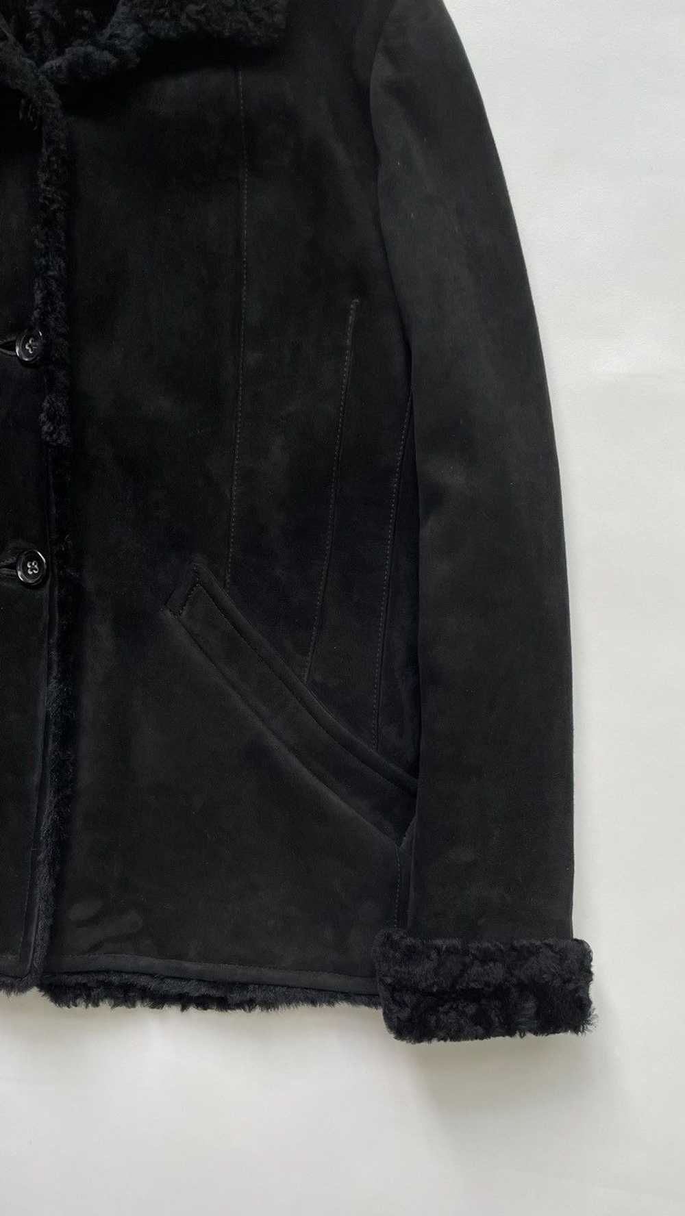 Jil Sander × Raf Simons Sample Black Shearling Ja… - image 7