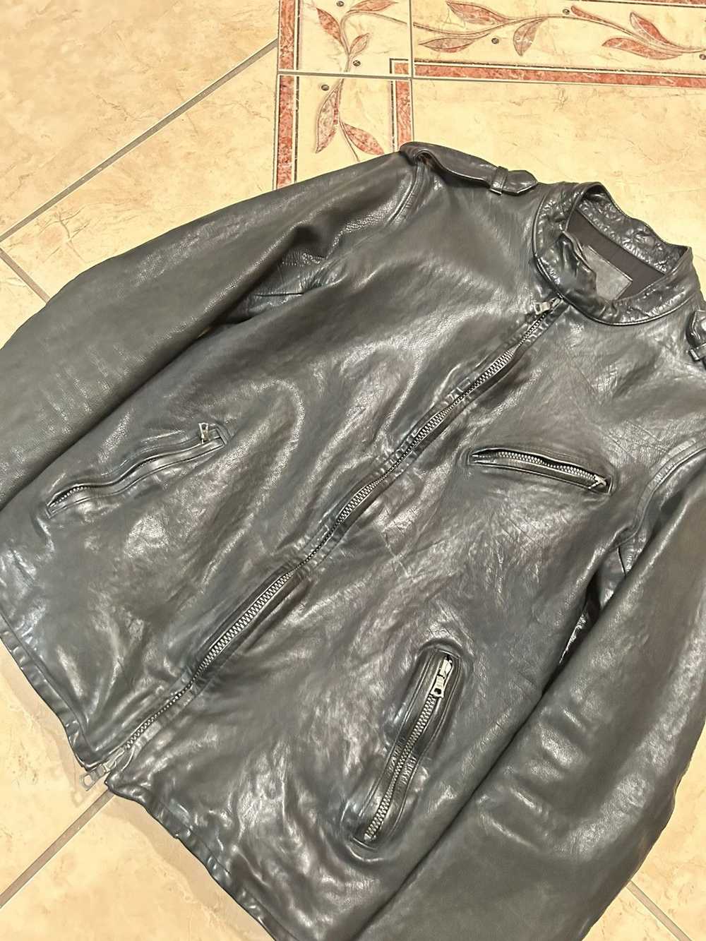 Isamu Katayama Backlash Backlash Leather jacket - image 2