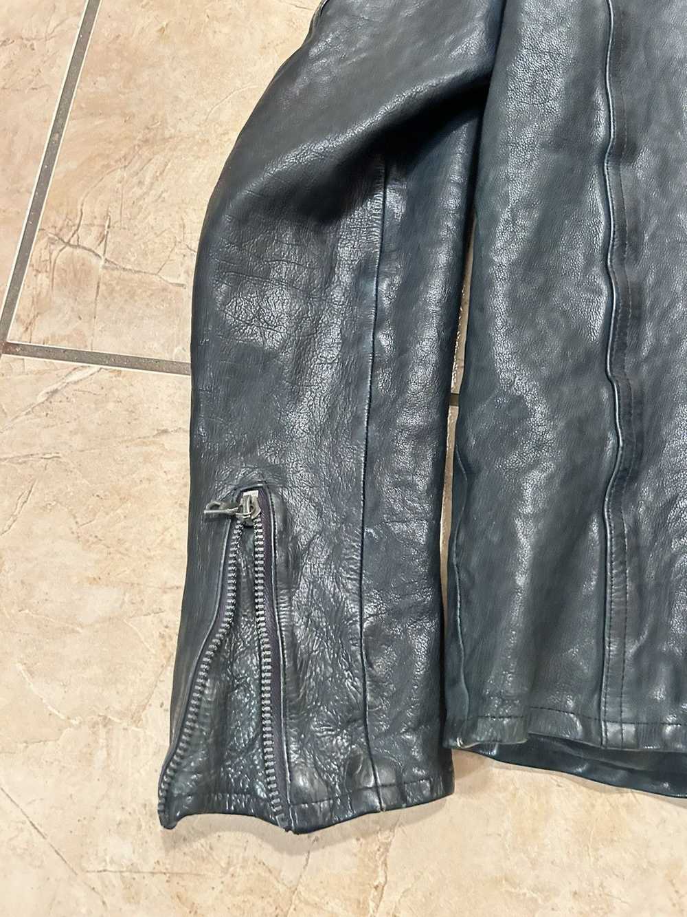 Isamu Katayama Backlash Backlash Leather jacket - image 5